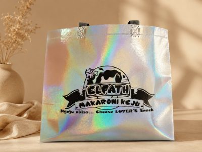 Tas Hampers Hologram - Elfath Makaroni Keju