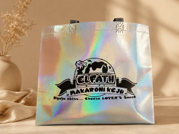 Tas Hampers Hologram - Elfath Makaroni Keju