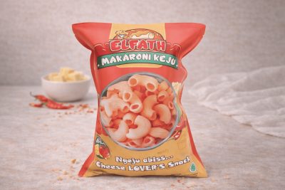 Elfath Makej Balado 185 gram - Elfath Makaroni Keju