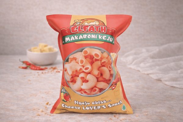 Elfath Makej Balado 185 gram - Elfath Makaroni Keju
