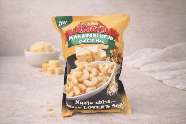 Elfath Makej Original 185 gram - Elfath Makaroni Keju