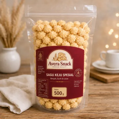 Sagu Keju 500 Gram - Elfath Makaroni Keju