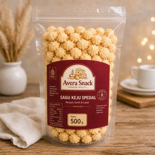 Sagu Keju 500 Gram - Elfath Makaroni Keju