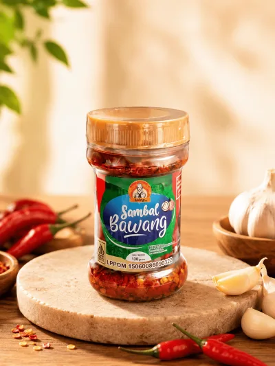 Sambal Bawang Dapur Ibu Sundari - Elfath Makaroni Keju