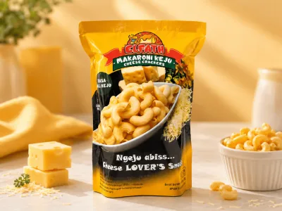 Elfath Makej Original Kecil 50 gram - Elfath Makaroni Keju