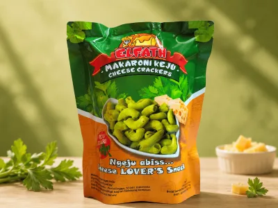 Elfath Makej Seledri Kecil 50 gram - Elfath Makaroni Keju