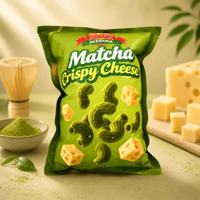 Elfath Makaroni Keju 150 gr MATCHA - Elfath Makaroni Keju