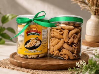 Elfath Makej Pedas Toples 150 gram - Elfath Makaroni Keju
