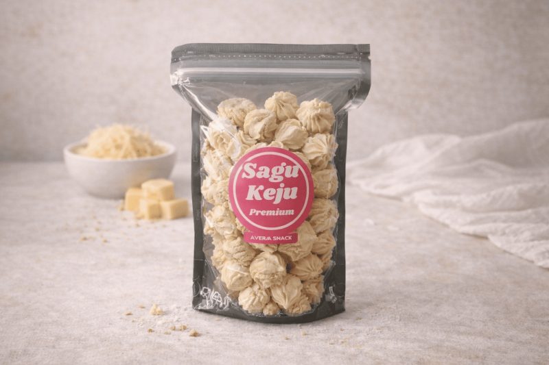 Sagu Keju 250 Gram Avera Snack - Sagu Keju Elfath Makaroni Keju