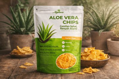 Alzavera Aloevera Chips - Elfath Makaroni Keju